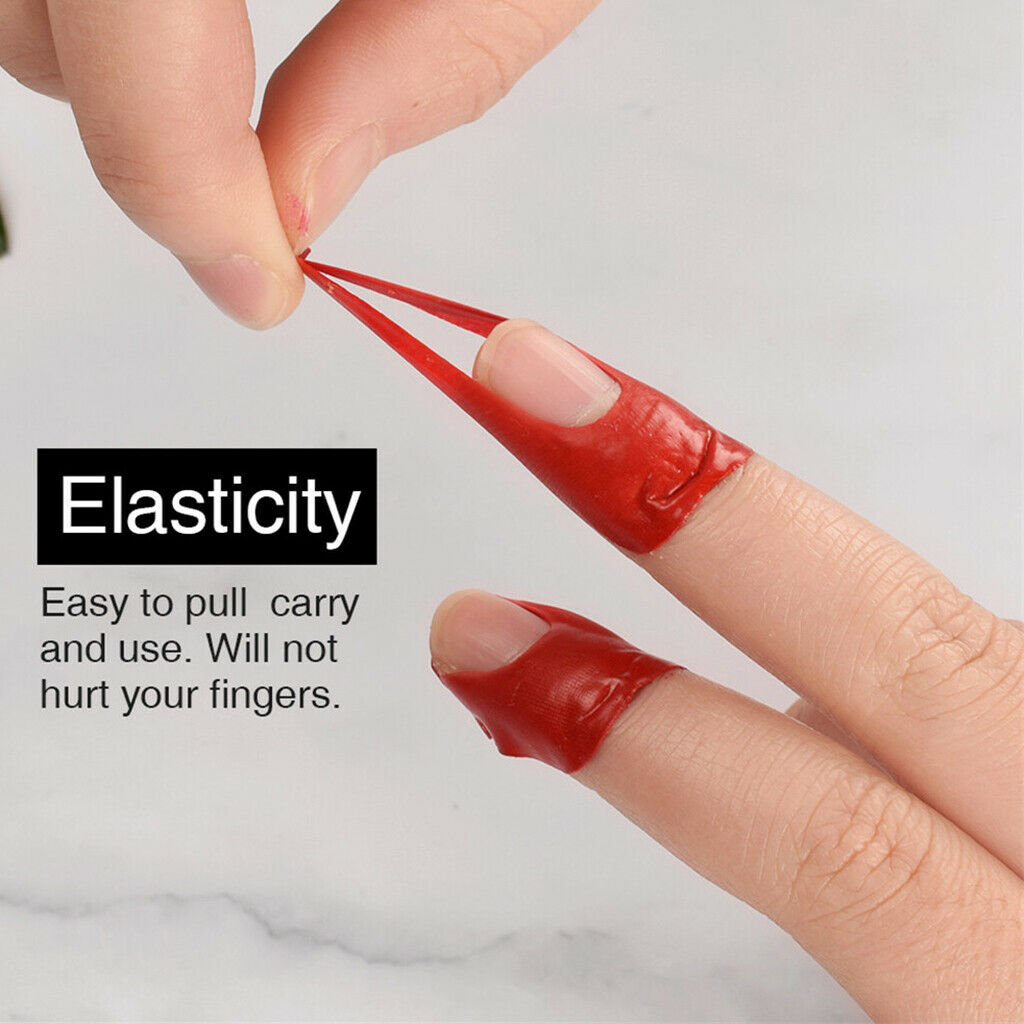 150pcs Peel Off Tape Nail Art Spill Proof Finger Skin Painting Protectors