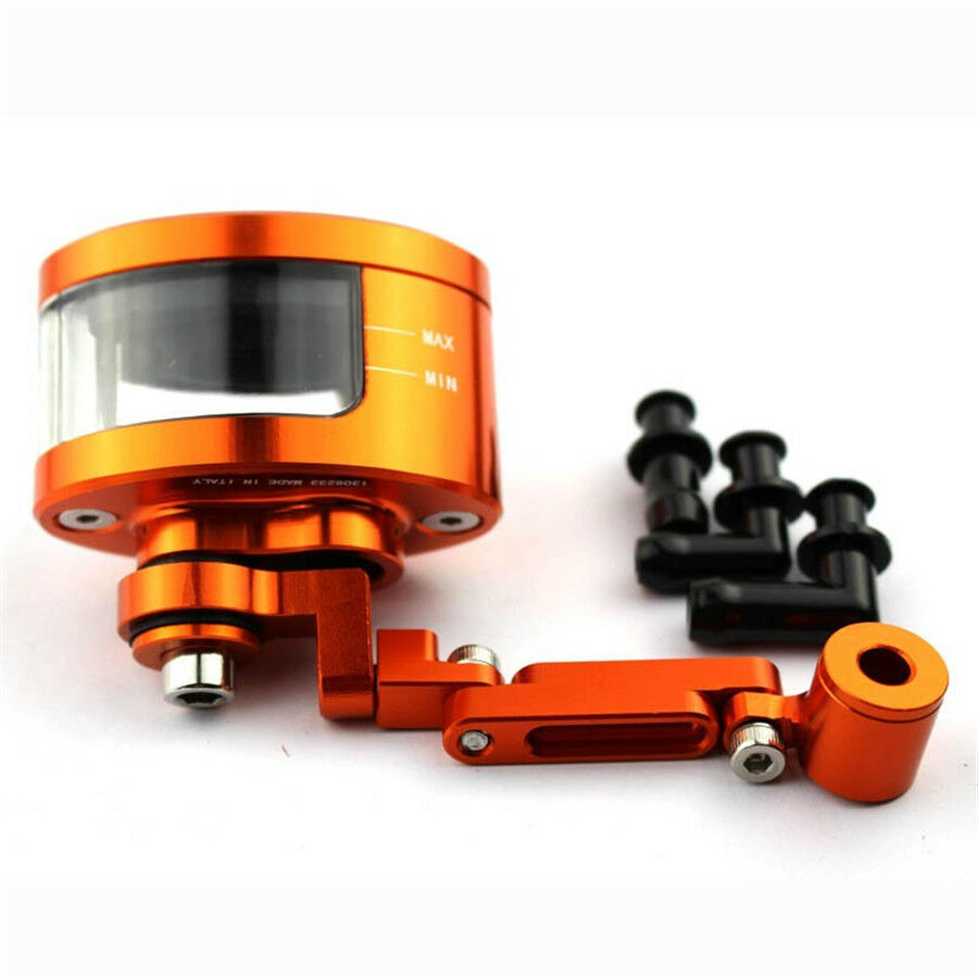 Brake Fluid Oil Reservoir Cup Tank For Yamaha YZF R1 R6 R6S FZ ZX6 ZX9 CBR600RR