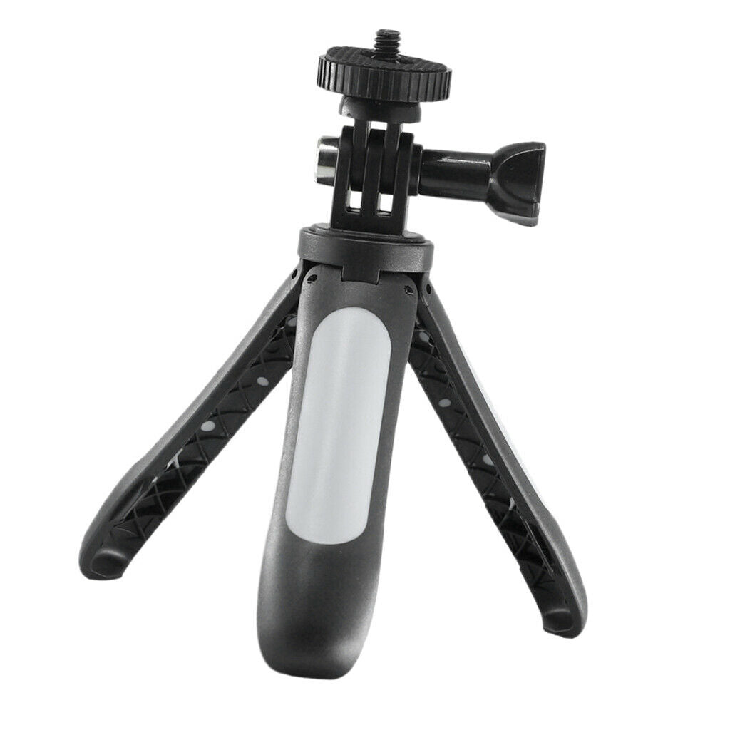 Flexible Mini Extension Selfie Stick Tripod Stand Hand Grip White