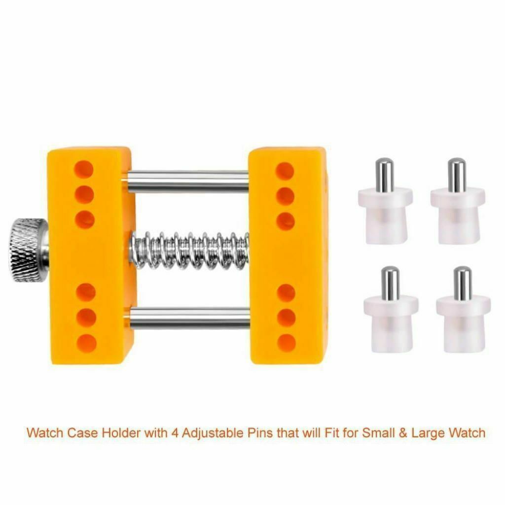 8 Pieces Professional Watchmaker Repair Kit Watch Back Cover Remover Holder