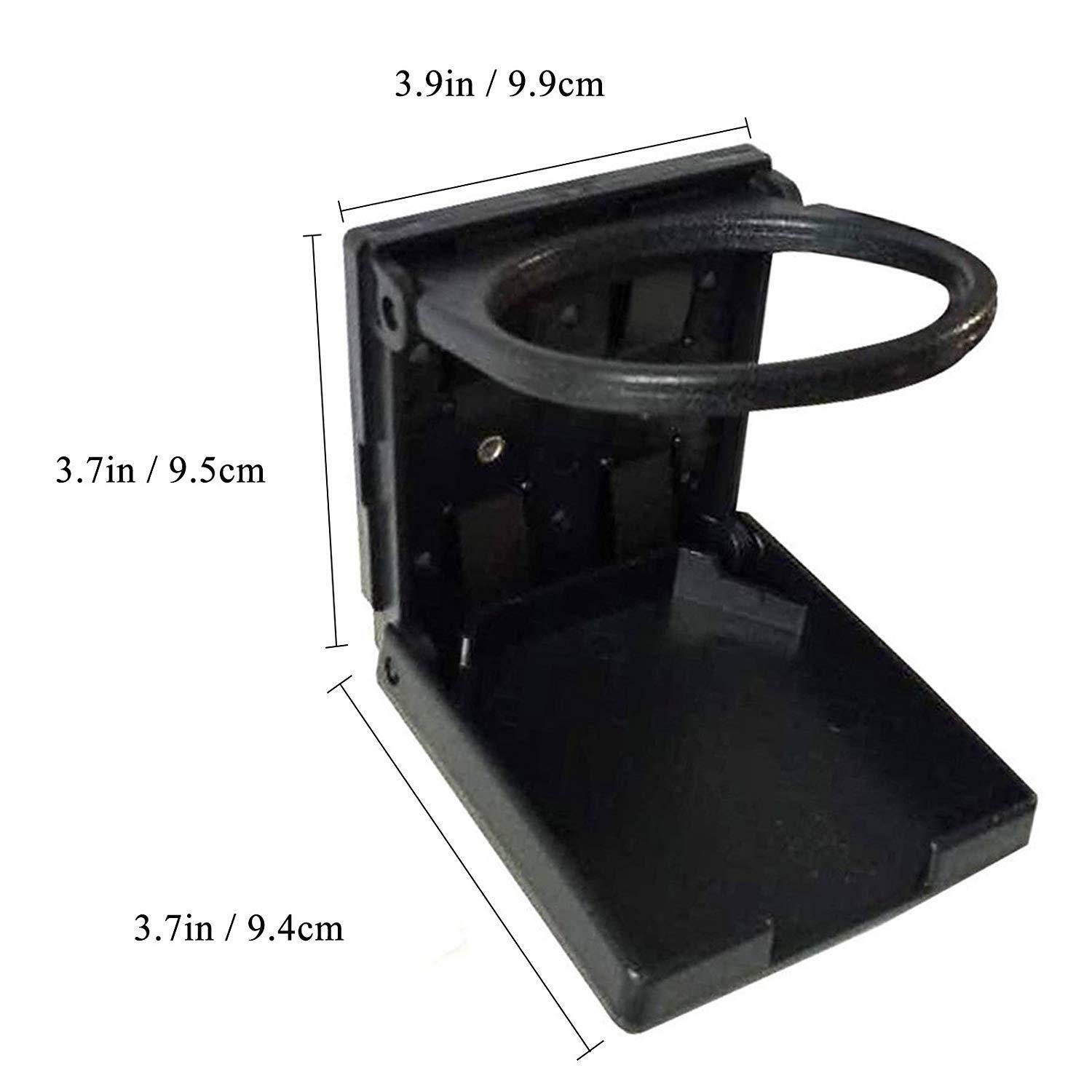2x Car or Household Folding Beverage Bottles Cup Holders For Car Truck VAN Boat