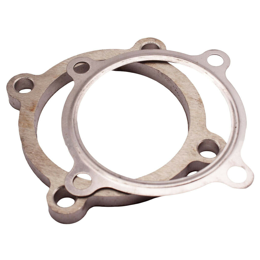 New 4 Bolt Exhaust Flange Gasket Downpipe 3" 76mm for Garrett T3 T4 GT30 GT35