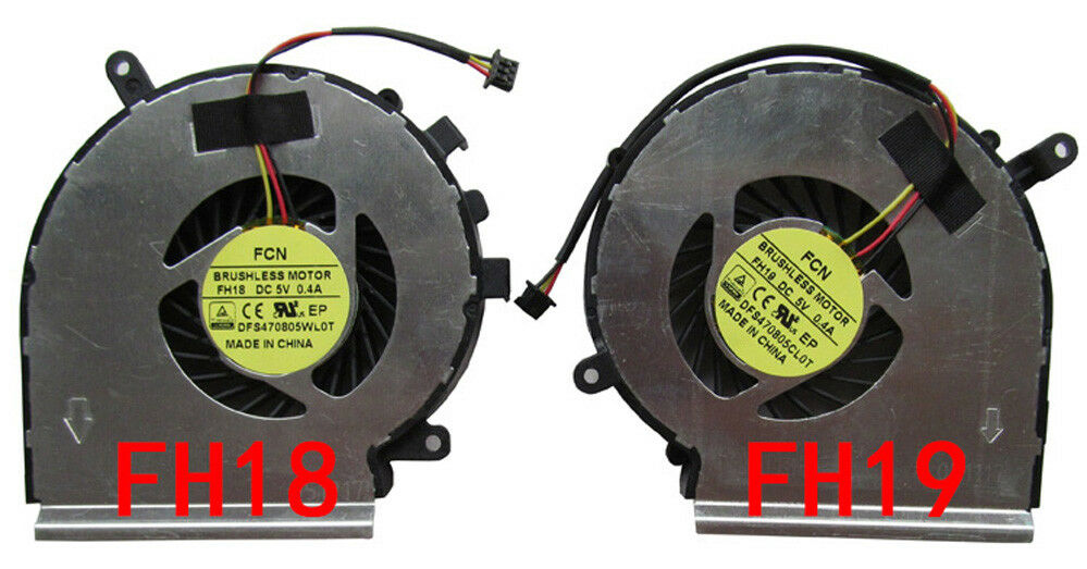 For FH18 FH19 DFS470805WL0T DFS470805CL0T msi ge62 ge72 fan
