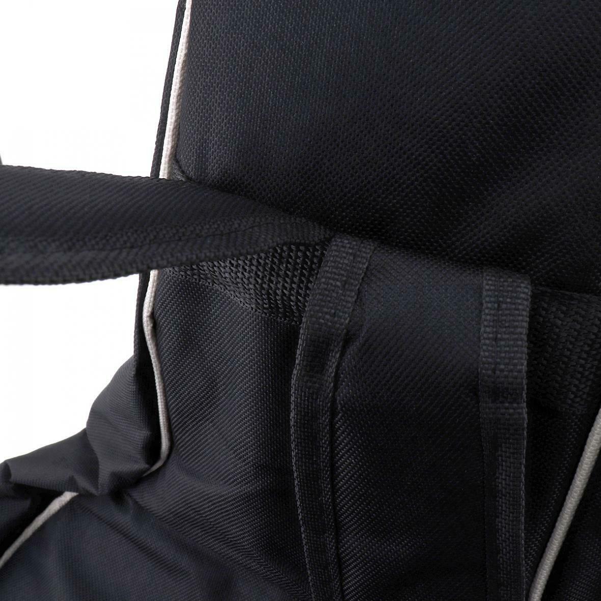 40 41'' Guitar Bag Black Thickening Backpack Guitar Soft Case with Double Straps