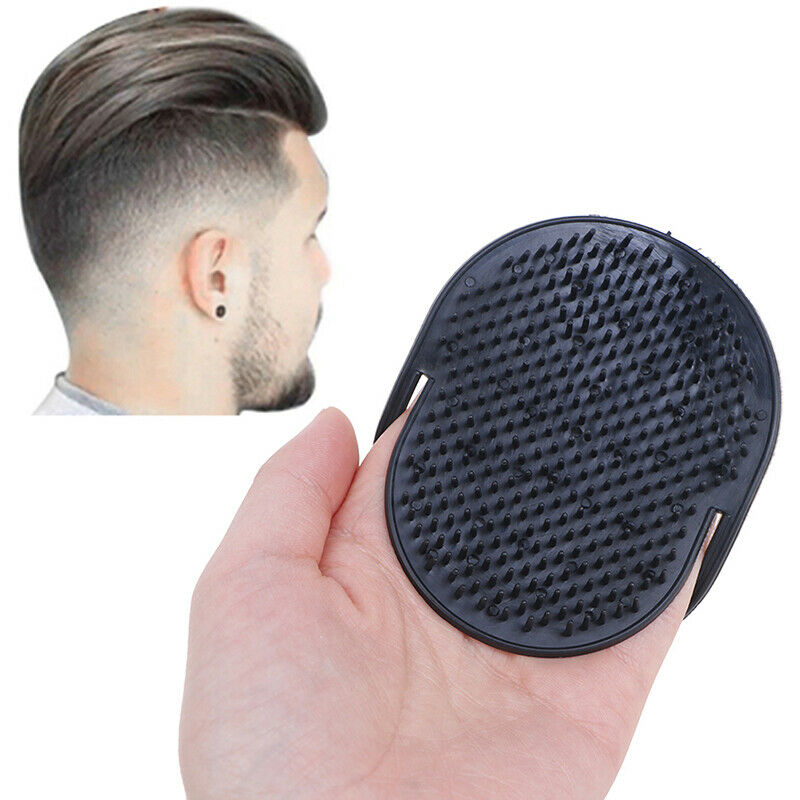 Men's black shampoo brush portable haircut^DD