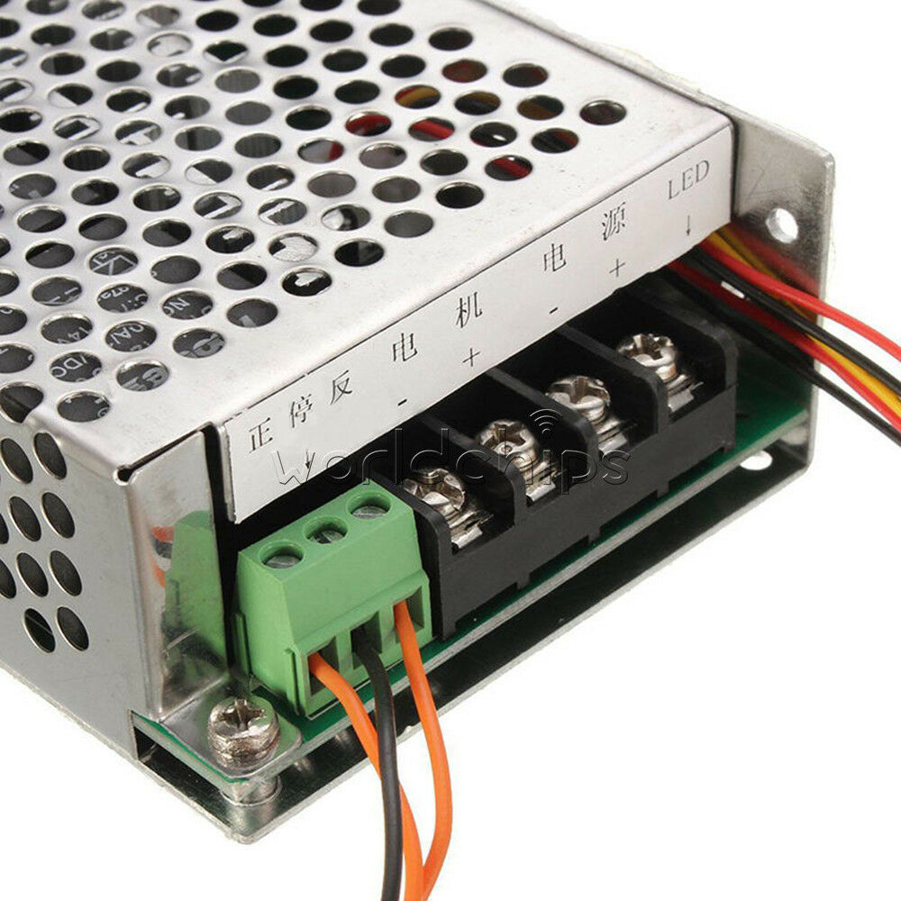 DC 10-50V PWM Motor Speed Control Controller CW CCW Reversible Pulse Driver 40A