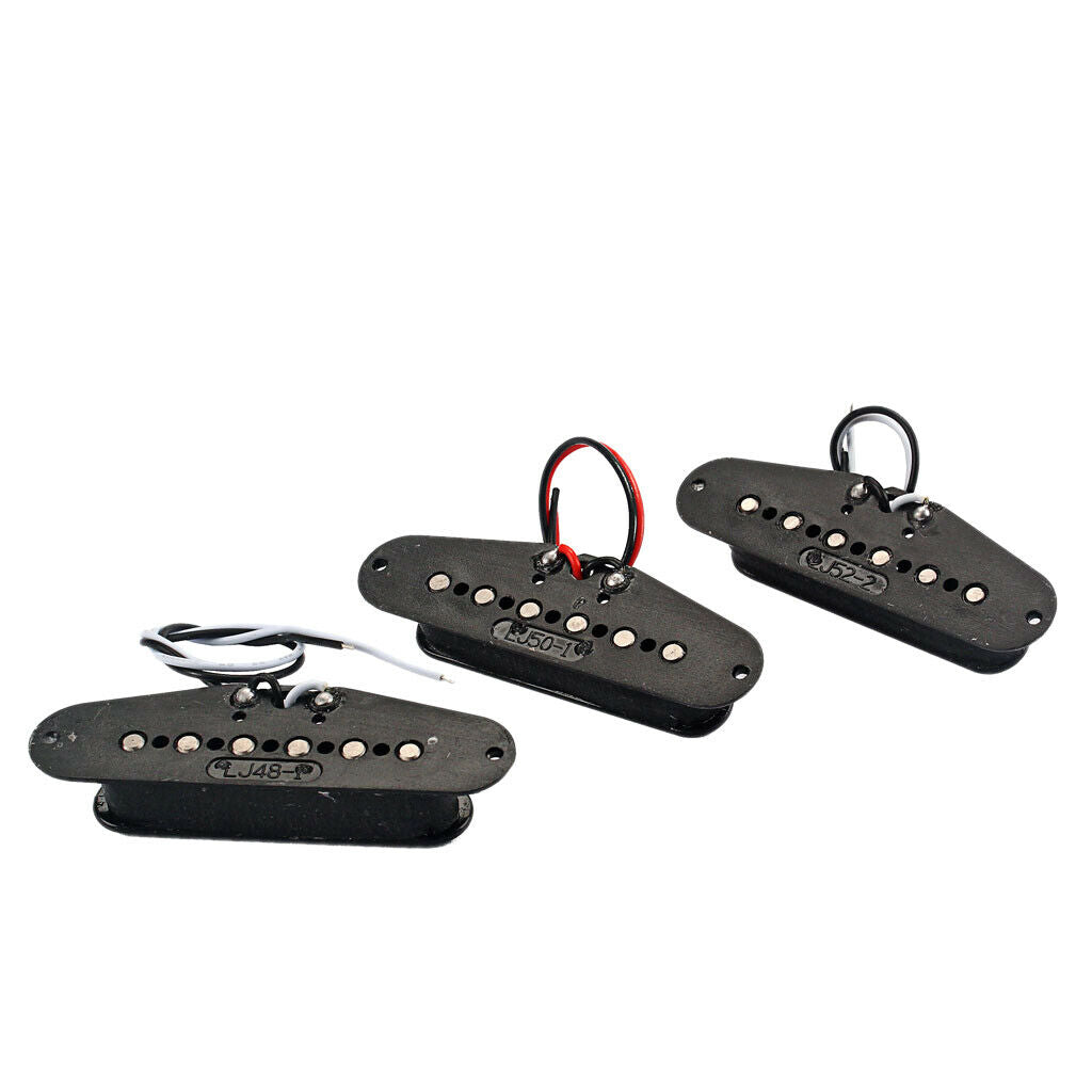 3 Pack Neck/Middle/Bridge Pickups for Electric Guitar Replacement