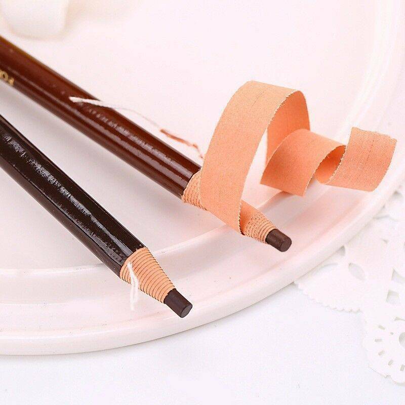 4pcs Waterproof Microblading Eyebrow Peel-off Pencil Eye Brow Makeup Cosmetic