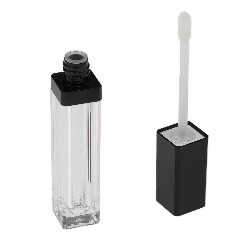 Travel Empty Clear Lip Lip Tube Lip Balm Lip Oil Bottle Container 2pc