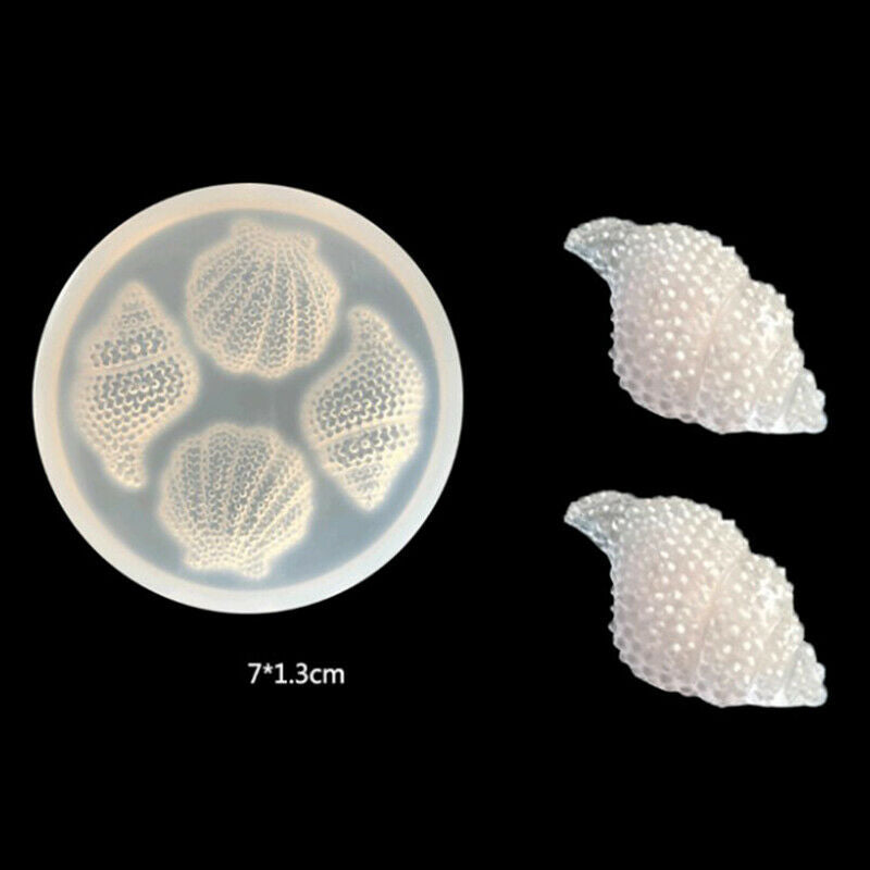 DIY Hand-made Drop Glue Pendant Mold Mirror Manual Ocean Series Shell Con.l8