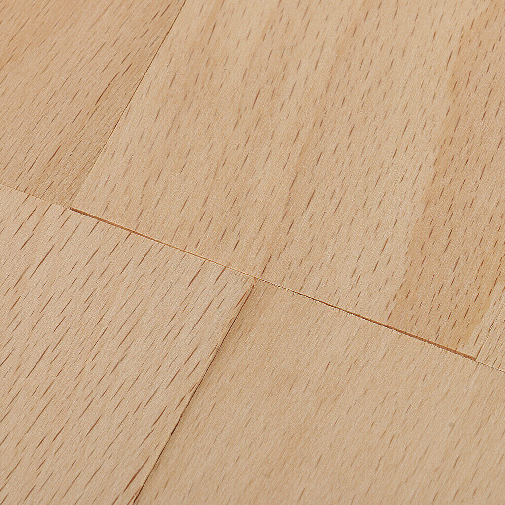 2mm Thick Rectangle Solid Wood Slice for Making Sand Table Modeling