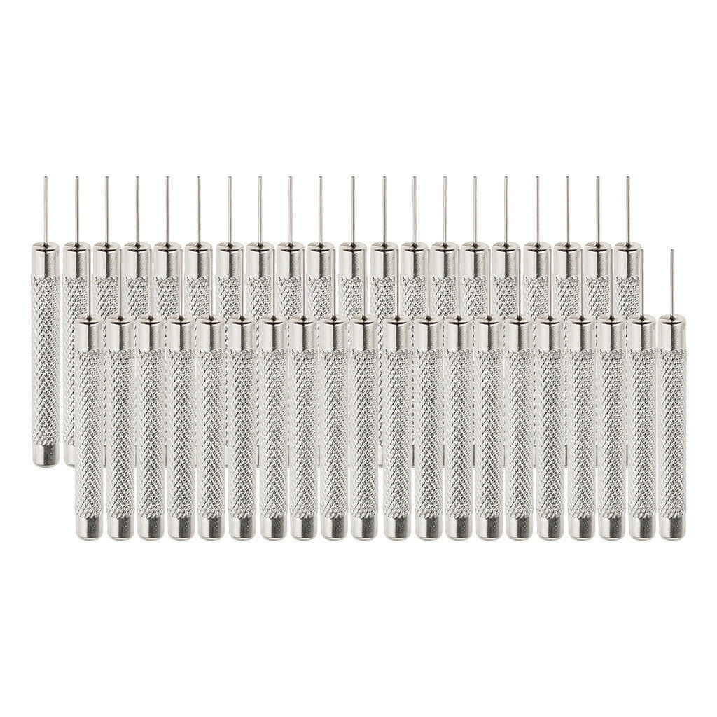 Lot of 40 - Watch Band Strap Punch Pin Tool for Watchmaker DIY 0.7mm Dia