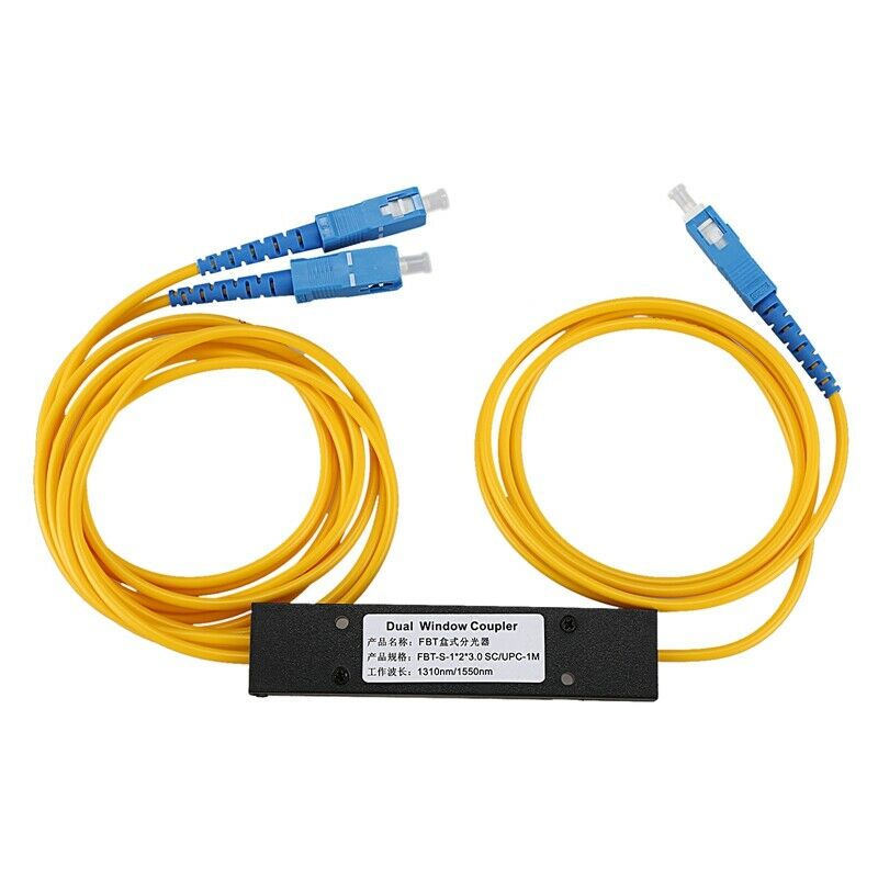 Ftth SC UPC 1X2 Plc Singde Fiber Optical Splitter Fbt Optical Coupler L8L1
