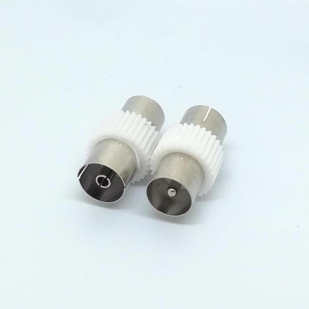 10pcs PAL male Plug to PAL Female Plug Connector/Joiner ADAPTER for TV ANTENNA