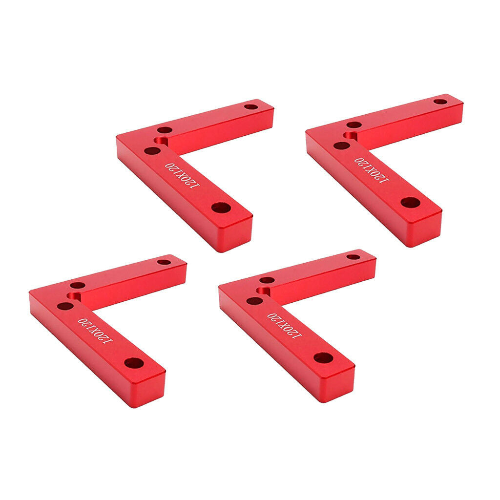 4x 90 Deg Woodworking Right Angle Square Positioning Block Woodworking Tool