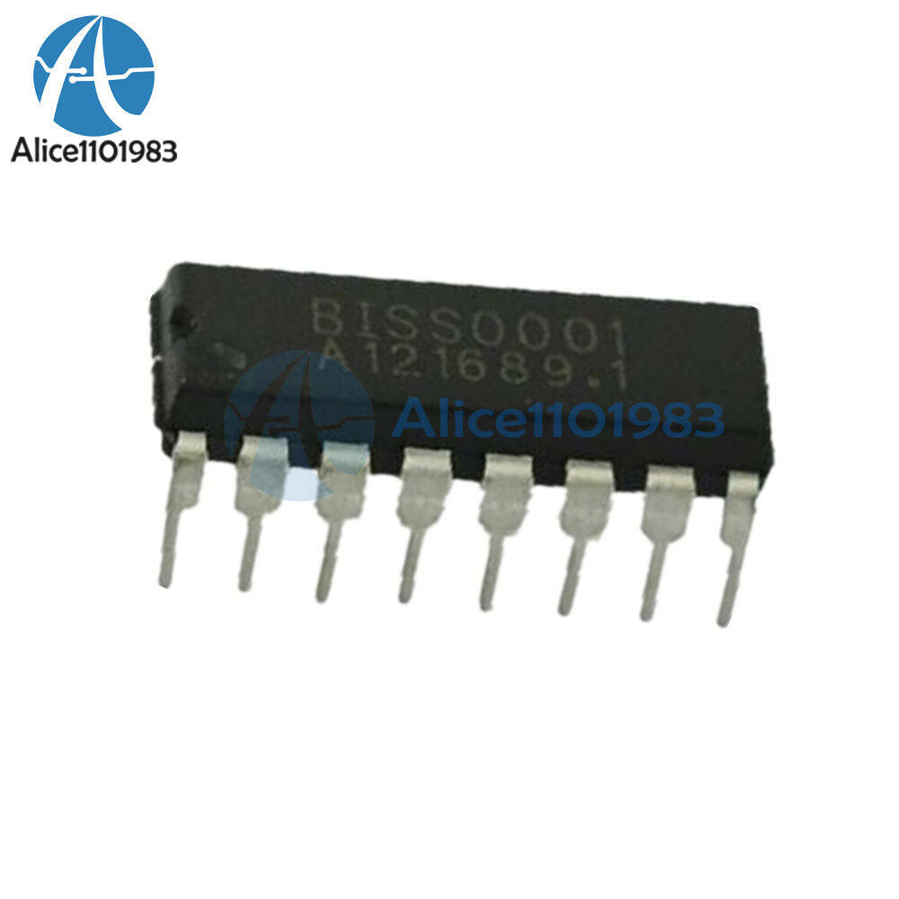 10PCS BISS0001 DIP16 DIP-16 ETC InfraRed Human Body Alert IC DIP