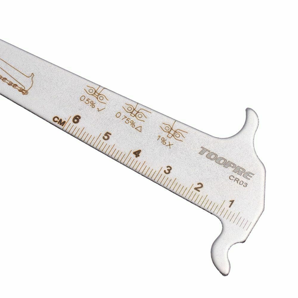 Cycling Parts Caliper Gauge Chain Measurement Ruler Bike Chain Wear Indicator