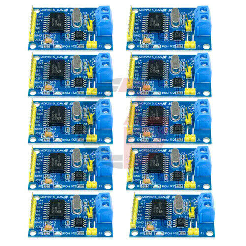 10PCS Can Bus SPI MCP2515 CAN-Transceiver TJA1050 for Arduino Prototyping