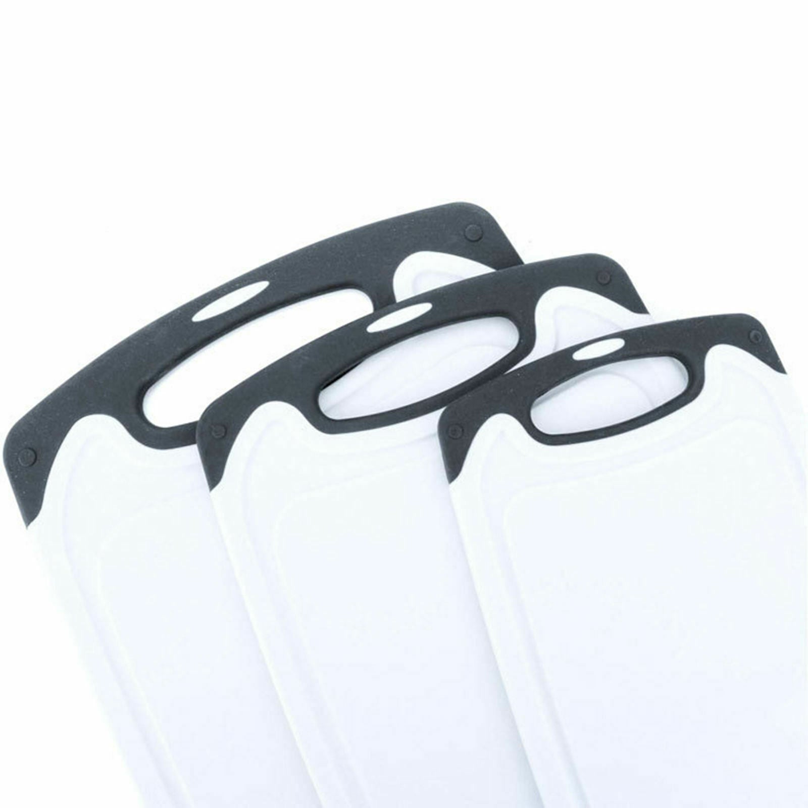 3x Chopping Board Built to Last with Handles Mat Keep in Place for Vegetable