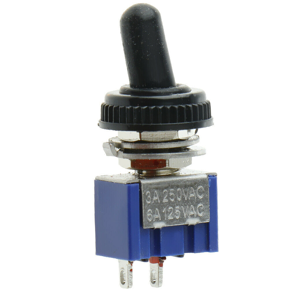 5 X  Small on / Off Rocker Switches + 2P Waterproof Cover
