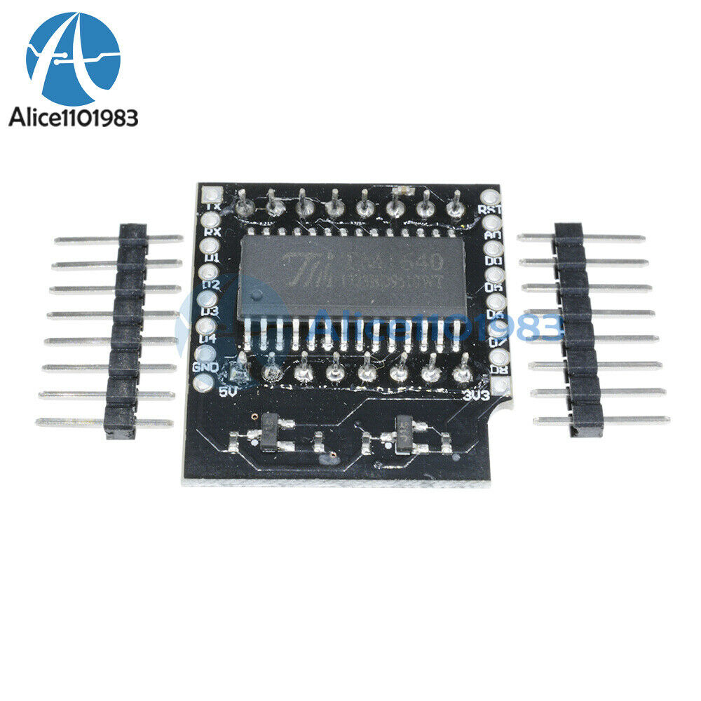 8 Step Adjustable Intensity 8*8 Matrix LED V1.0 Shield for WEMOS D1 mini Module
