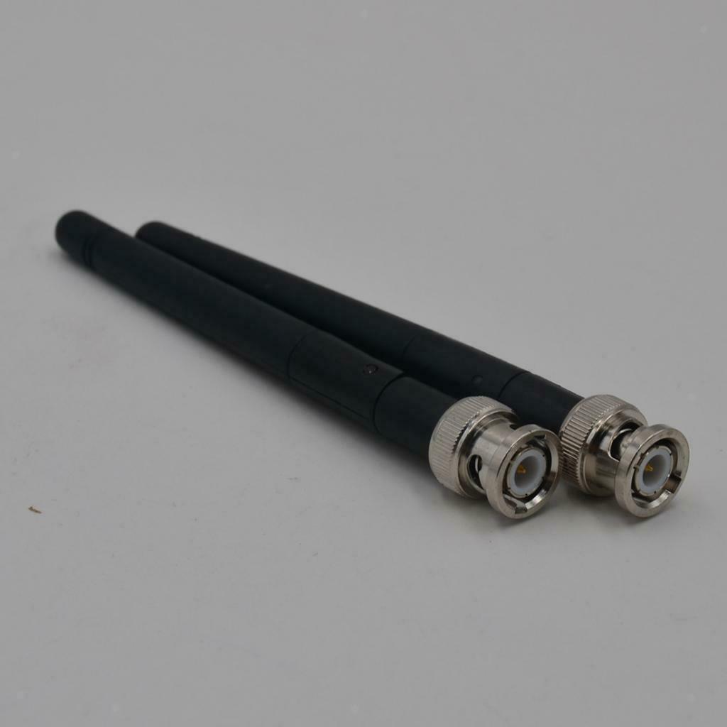 2 x UHF Antennas with BNC connectors For  G3 series XS Wireless
