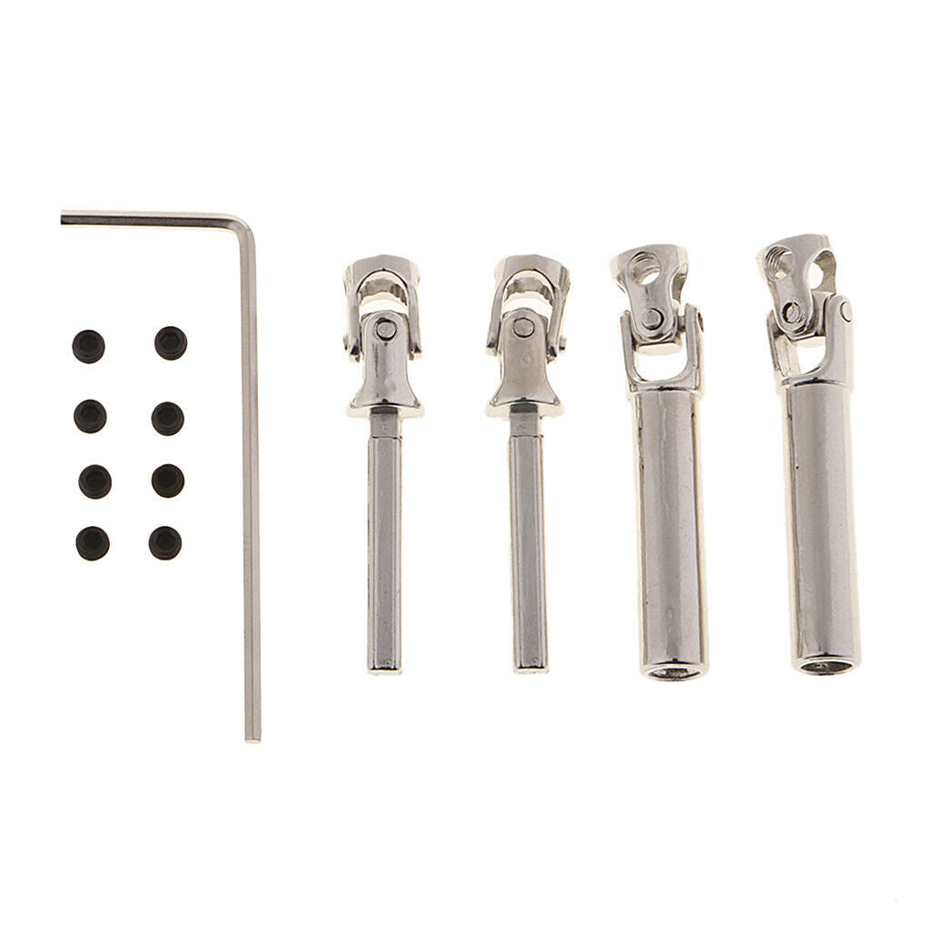 RC Car Metal 50-70mm Drive Shaft and Screws Set for 1/16 WPL RC   Truck