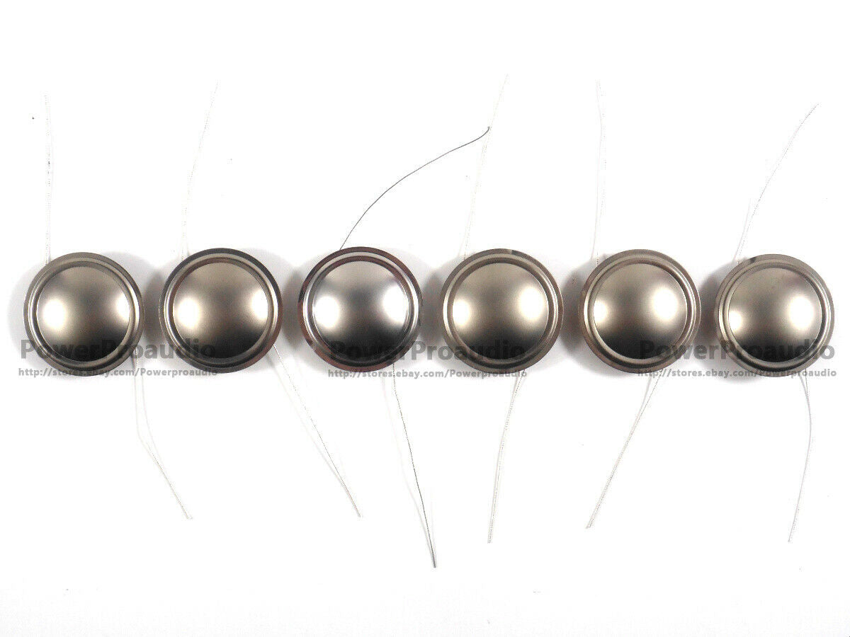 6pcs Titanium diaphragm For KEF Q50 19.43 mm 19.5mm 19.4mm 50 FX
