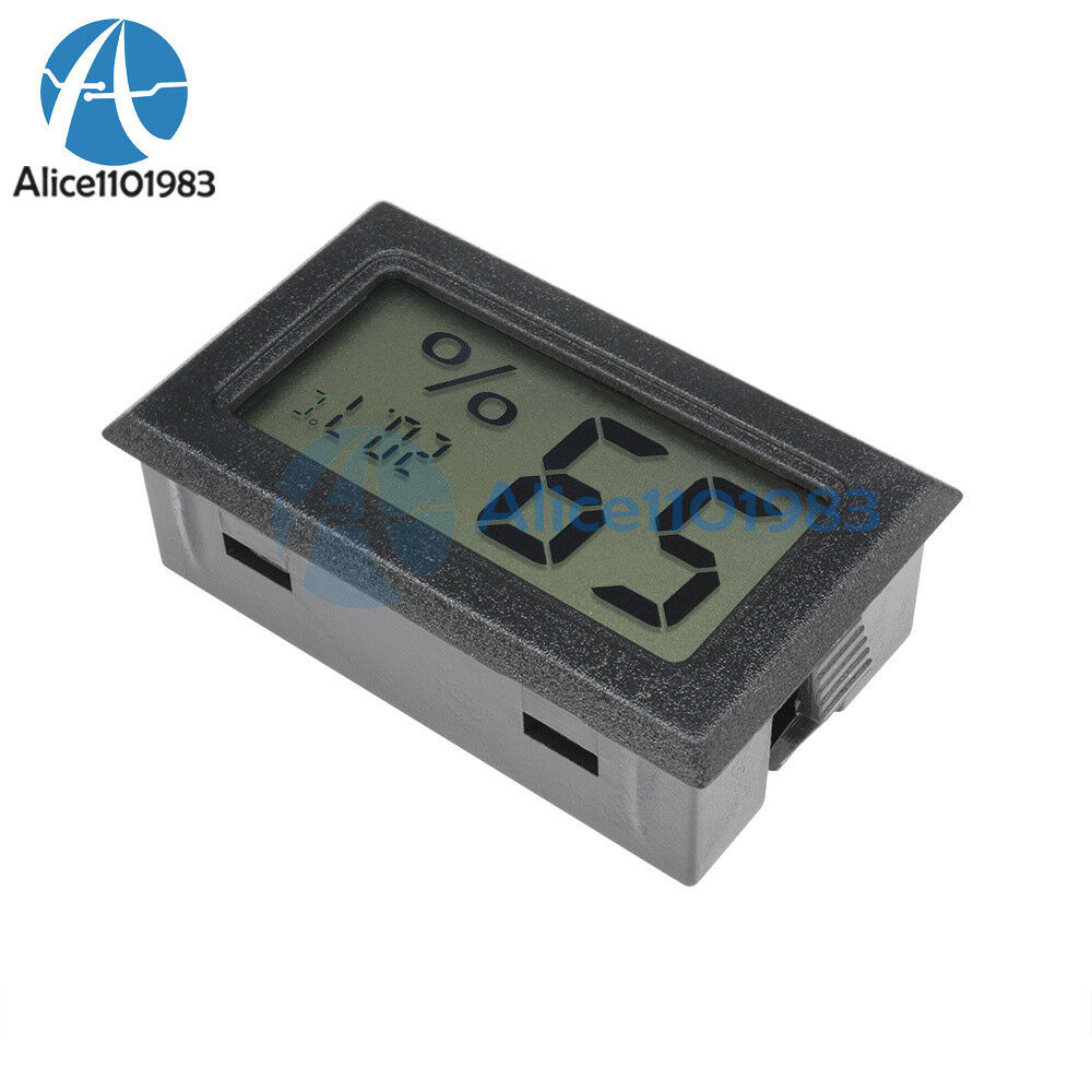 Digital LCD Indoor Temperature Humidity Meter Thermometer Hygrometer