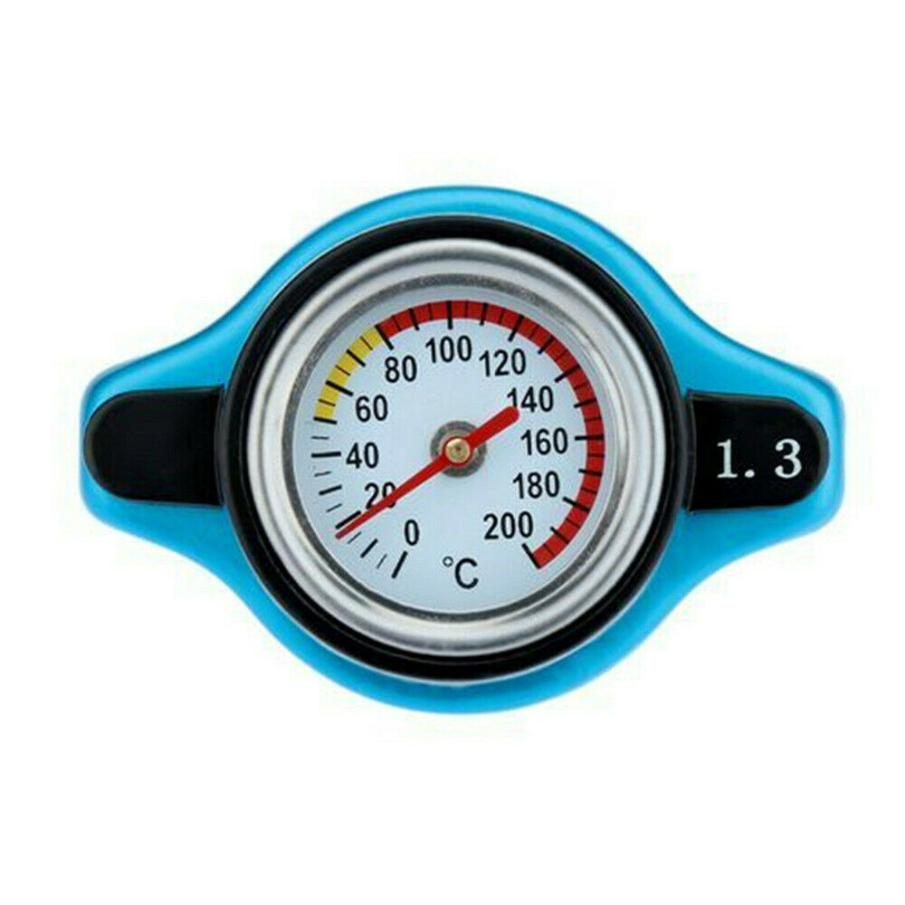 Car Thermostatic Gauge Radiator Cap Tank Cover Water Temperature Gauge Utility