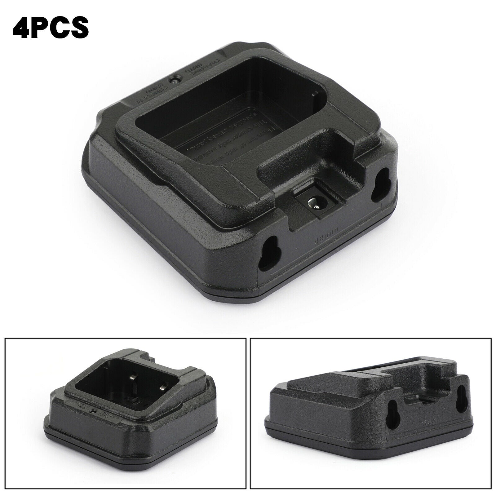 4PCS Charger Battery Desktop Charger Pedestal For Baofeng A58 S56 CHR9700 9RPLUS