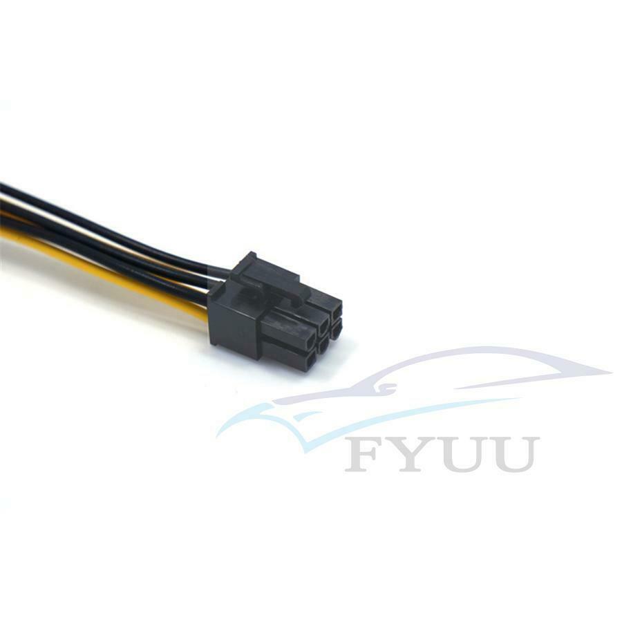 DIY Power Cable PCI-E PCI Express 6P Male to 6Pin Male Graphics Video Card 10pc