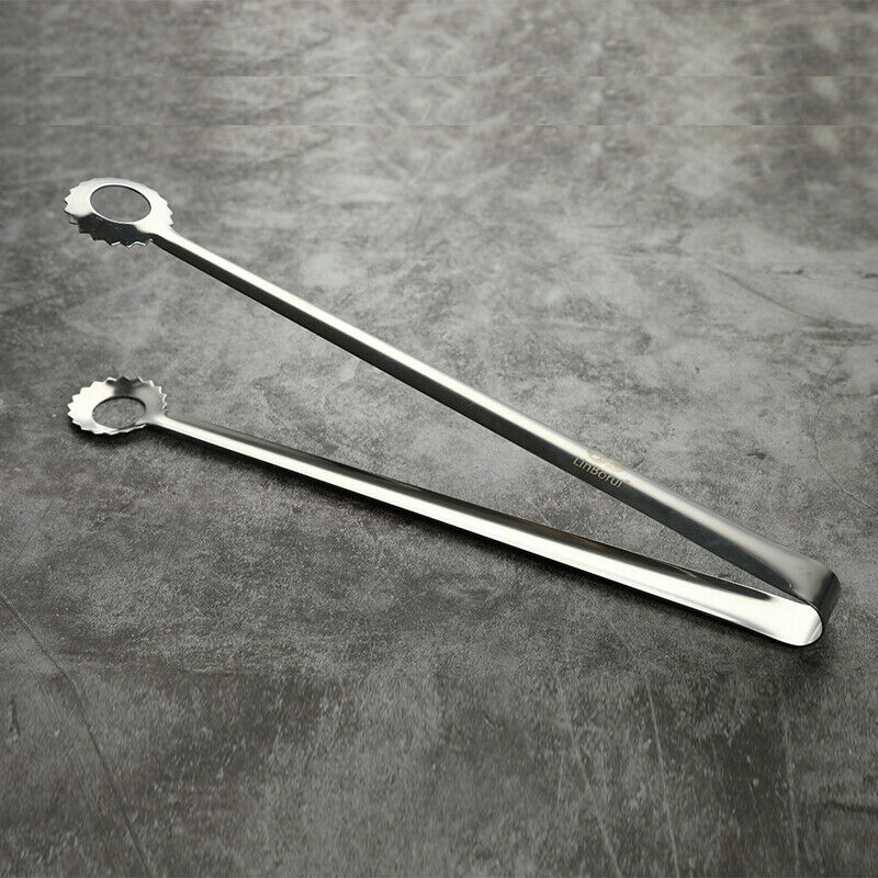 Stainless Steel Food Tongs Japanese Style Barbecue Clamp Kitchen For Fried F Lt