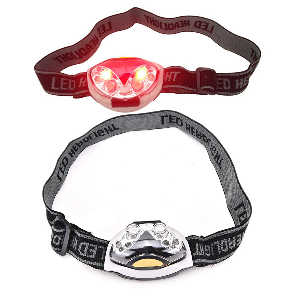 3 Modes Bright 6 LED Head Lamp Light Torch Headlamp Headlight Pip G.l8