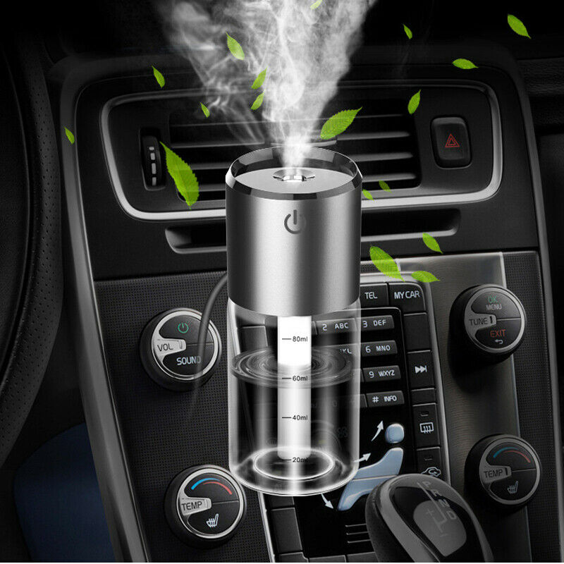 5V QC3.0 Fast PD Charger Car Mini Air Purification Humidifier Spray Water Tank