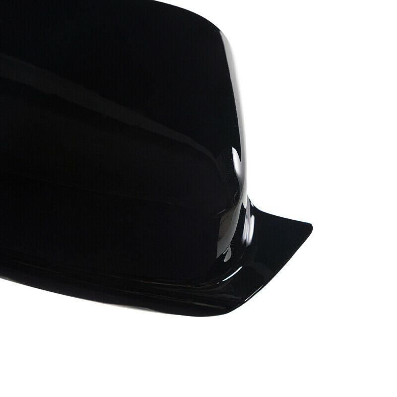 Glossy Black Pair Side Rearview Mirror Cover Cap For Dodge Charger 2011-2020