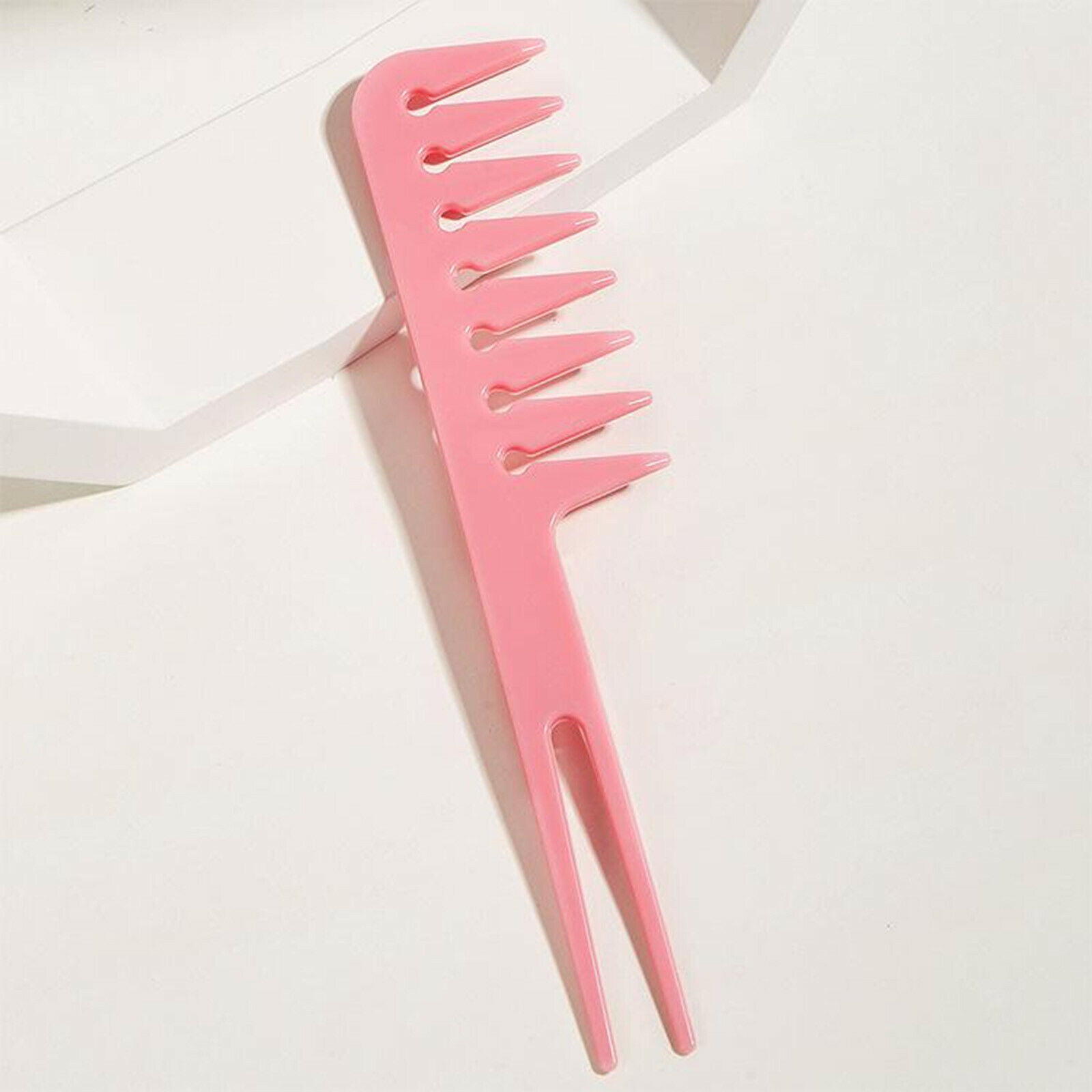 Barber Wide Tooth Styling Comb Fantail Comb for Women Men Heat Resistant Premium