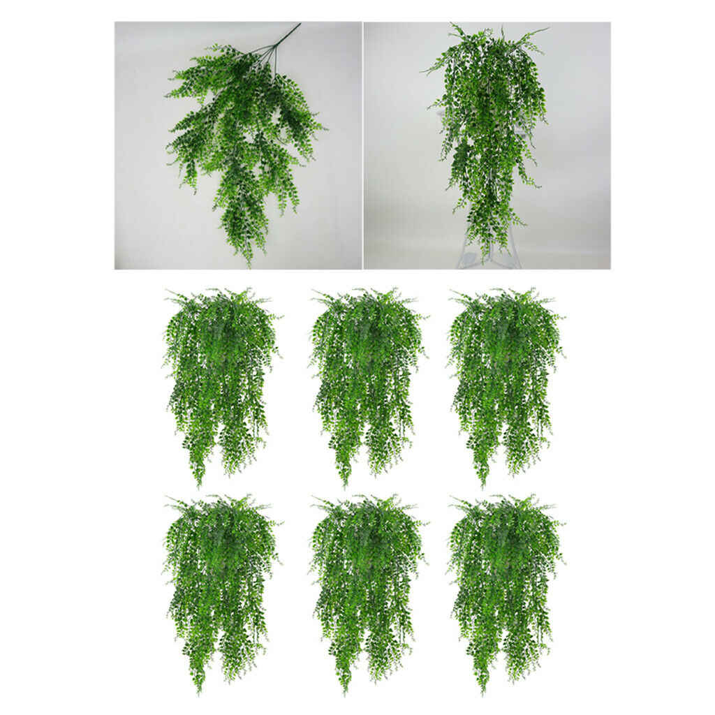 6pcs Artificial Trailing Ivy Garlands Vine Plant Garden Wedding In/ Outdoor 75cm