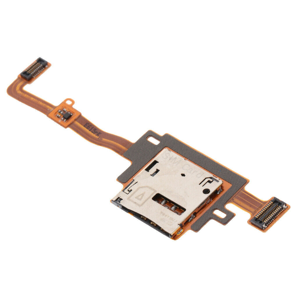 Sim Card Reader Holder Slot Flex Cable Ribbon For   Galaxy T800 T801