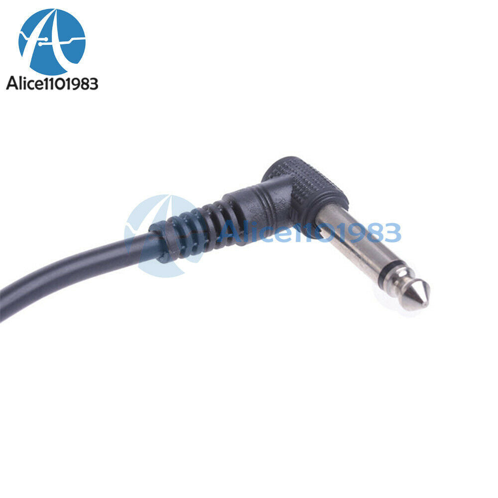 6Pcs/Set Colorful Angled Plug Audio Leads Patch Cables For Guitar Pedal Effect