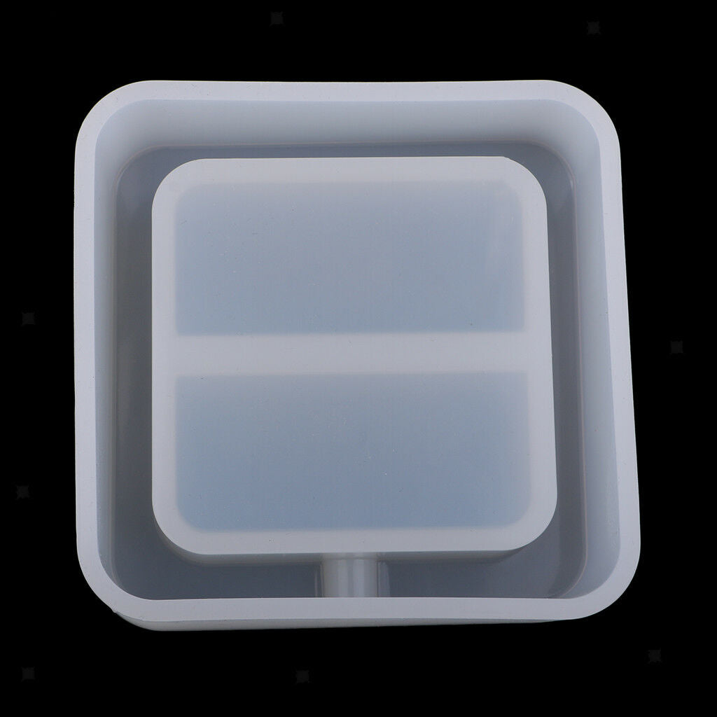 Silicone DIY Square Ashtray Mold Mould Home Ornaments Jewelry Making Tools