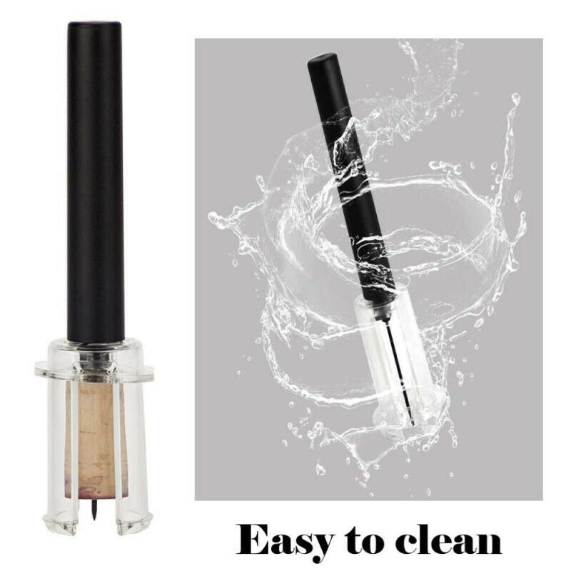 Red Wine Openers Air Pressure Cork Popper Bottle Pumps Corks Screw Open W.l8