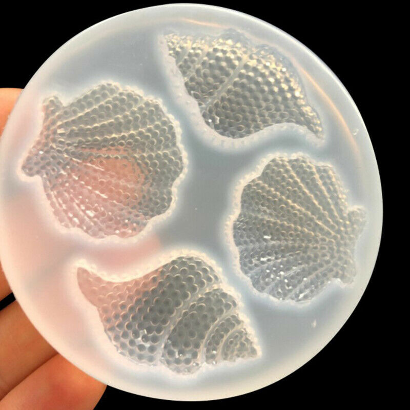 DIY Hand-made Drop Glue Pendant Mold Mirror Manual Ocean Series Shell Con.l8