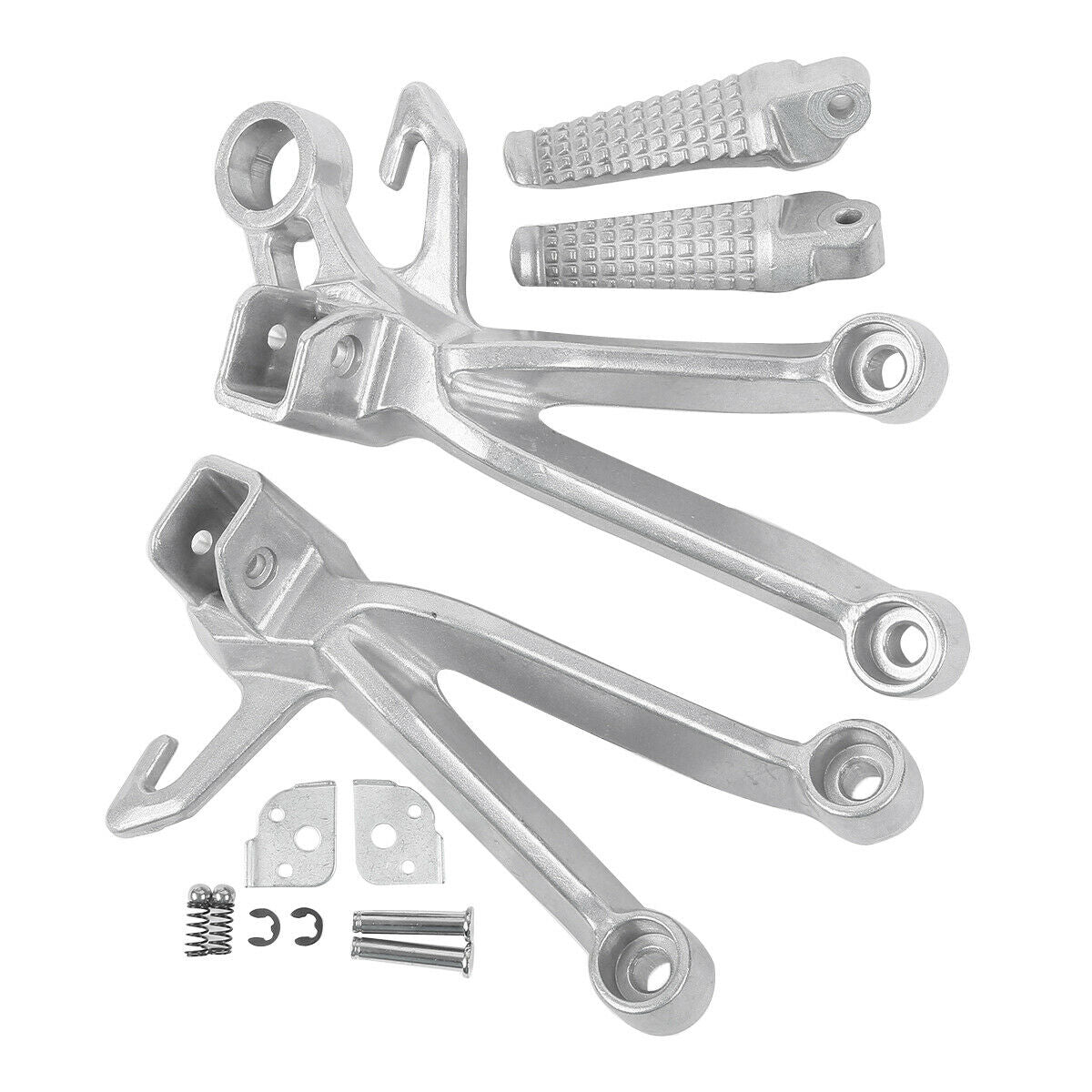 Aluminum Rear Footrest Foot Pegs Bracket Fit For Suzuki GSXR1000 2003-2004