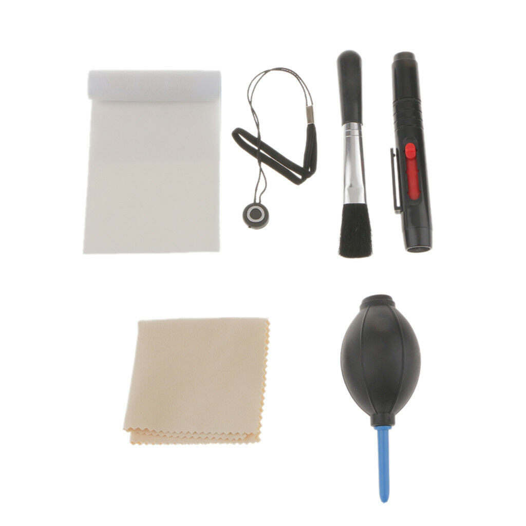 6 in 1 Professional Lens Cleaning kit Microfiber Cloth for Canon DSLR Camera