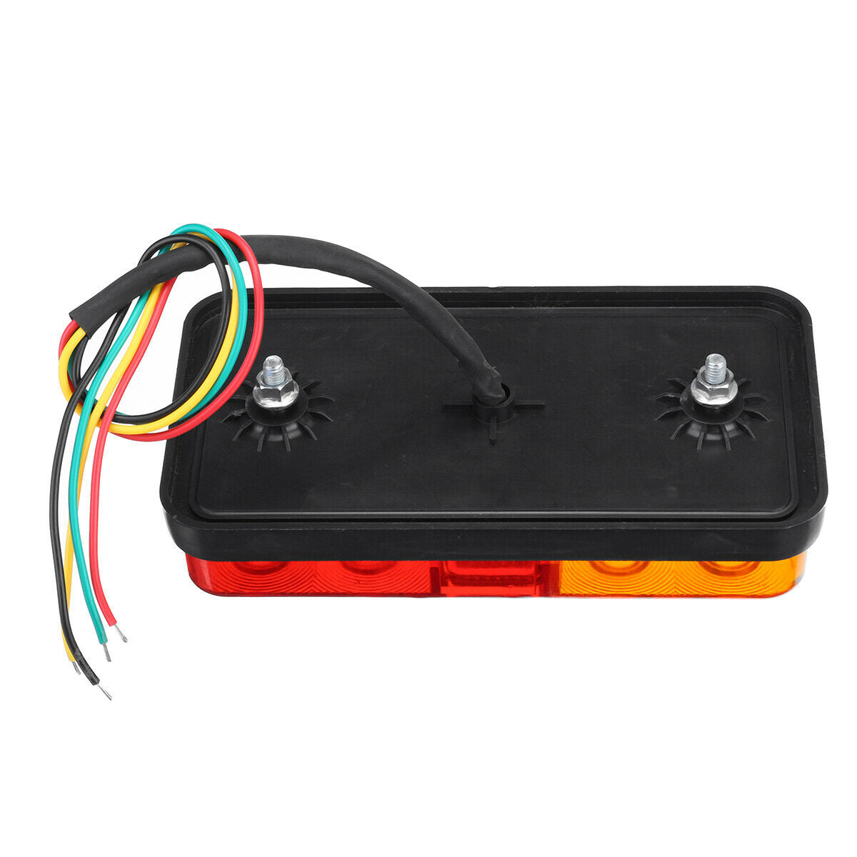 Pair LED Rear Brake Stop Indicator Light Lamp Tail Trailer Truck Lorry