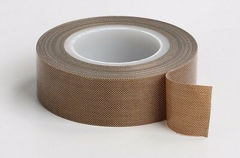 5mm High Temperature Tape Adhesive PTFE Heat Resistant Brown