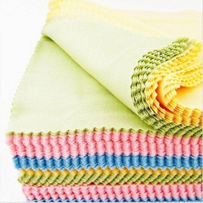 10Pcs Glasses Cloth Microfibre Camera Lens Phone Spectacle Screen Cleaning Cloth