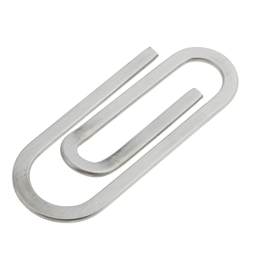 6x / Set Stainless Steel Money Clip  Money Clip