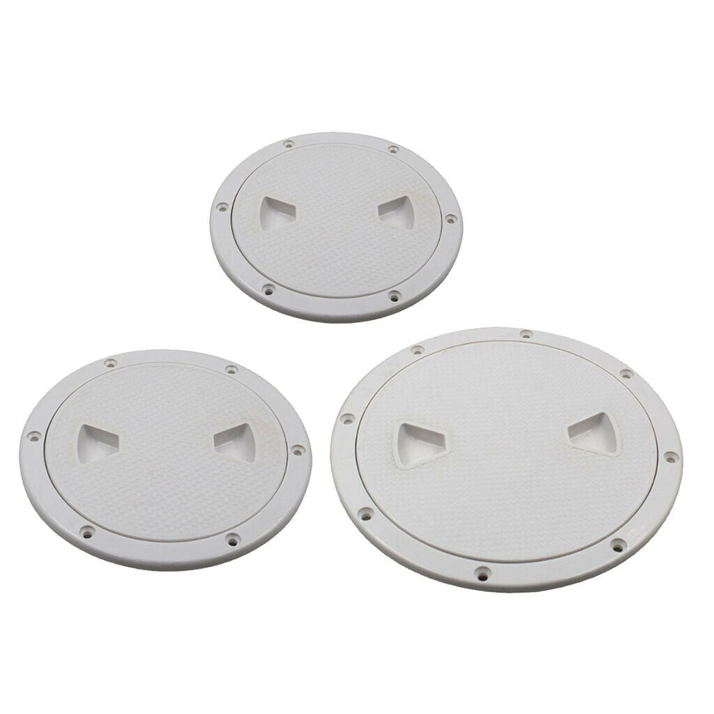 Boat Non Slip 4" Deck Inspection Access Hatch For Marine Corrosion Resistant